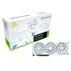 Manli Polar Fox GeForce RTX 5080 OC 16GB GDDR7 Graphics Card