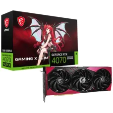 MSI GeForce RTX 4070 SUPER 12G GAMING X SLIM MLG GDDR6X Graphics Card