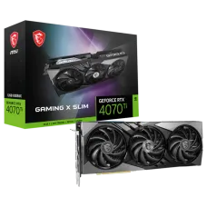 MSI GeForce RTX 4070 Ti GAMING X SLIM 12G GDDR6X Graphics Card