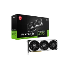 MSI GeForce RTX 4070 VENTUS 3X 12GB OC GDDR6X Graphics Card