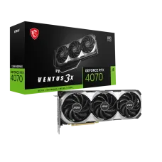 MSI GeForce RTX 4070 VENTUS 3X E 12G OC GDDR6X Graphics Card