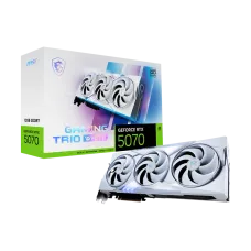 MSI GeForce RTX 5070 12G GAMING TRIO OC WHITE GDDR7 Graphics Card