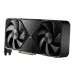 Top view of NVIDIA RTX PRO 6000 Blackwell Workstation Edition GPU with dual fans and PCIe interface visible.