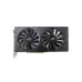 RX 580 8GB XX Black graphics card with dual cooling fans and PCIe connector, front view