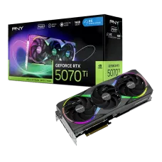 PNY GeForce RTX 5070 Ti EPIC-X RGB Overclocked Triple Fan Plus 16GB GDDR7 Graphics Card