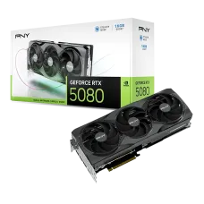 PNY GeForce RTX 5080 16GB Triple Fan GDDR7 Graphics Card