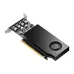 PNY RTX A1000 professional graphics card with compact single-fan cooling and four Mini DisplayPort outputs.