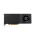 Front view of PowerColor Radeon AI PRO R9700 32GB GDDR6 Graphics Card with blower-style cooling fan.