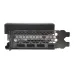 Yeston Gaea Radeon RX 9070 XT graphics card with a dark gray metal rear panel and multiple HDMI ports.