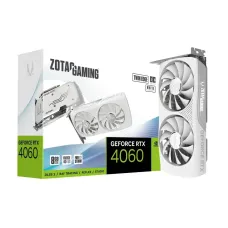 ZOTAC GAMING GeForce RTX 4060 8GB Twin Edge OC White Edition GDDR6 Graphics Card