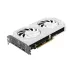 Zotac RTX 5070 Twin Edge OC White graphics card with dual fans, angled front view and white shroud design