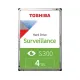 Toshiba S300 4TB 3.5 Inch 5400 RPM Surveillance Hard Disk Drive (3 Years Warranty)