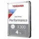 TOSHIBA X300 Performance 4TB 3.5" 7200 RPM SATA Hard Disk Drive