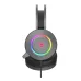 Angled side view of A4Tech Bloody G521S Gaming Headphone showing RGB lighting and ear cushion.