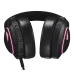 ASUS ROG Delta II gaming headset, black with RGB lighting on earcups and controls for volume and connectivity.