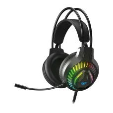 RPM Euro Games Gaming Headphones Earphones With LED, Surround Sound