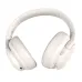 White WH05A Go Vibe headphones front view with soft ear cushions, ANC button, USB-C port and foldable design