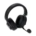 Black Fantech WHG05 Stellar Tri-Mode wireless gaming headset with comfortable ear cushions, a detachable boom microphone, and silver side logo plate.