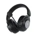 Black Fantech WHG05 Stellar Tri-Mode wireless gaming headset with comfortable ear cushions, a detachable boom microphone, and silver side logo plate.
