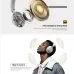 Exploded view of Havit H683BT ANC Foldable Wireless Headphone showing internal driver components and active noise cancellation structure