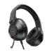 Hoco W108 Sue Wired Gaming Headphone featuring adjustable mic with cushioned ear cups and wired gaming design