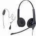 JABRA BIZ 1500 Duo (Dual Ear) USB Headphone Black