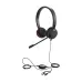 Jabra wired headset with adjustable microphone and inline control, suitable for calls, meetings, and office use