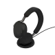 Jabra Evolve3 75 MS LINK390C Wireless Headphone with Wireless Charger