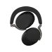 Front view of Jabra Evolve3 85 MS LINK390C Wireless Headphone showing large earcups and padded headband