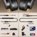Comparison view of MAONO MH700 Studio Monitor Headphone showing 3.5mm and 6.35mm jack compatibility with devices.