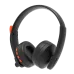 Front view of the Meetion MT‑BTH003 Bluetooth Wireless Headphone showing over‑ear cushions and adjustable headband design.