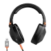 Front view of the Meetion MT‑HP012 7.1 Surround Sound USB Gaming Headset showing padded ear cups and USB cable connection.