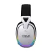 Front view of Onikuma GT805 Wireless Bluetooth Headphone showing oval earcups with RGB light ring and adjustable headband