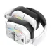 Top perspective view of Onikuma GT883 Wireless Gaming Headphone highlighting foldable structure with cushioned ear pads and adjustable frame