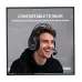 Lifestyle view of Onikuma X91 Over-Ear Gaming Headphone worn during gaming highlighting comfortable fit and immersive use