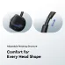 Oraimo BoomPop Air feature graphic showcasing memory foam ear cushions for enhanced wearing comfort.