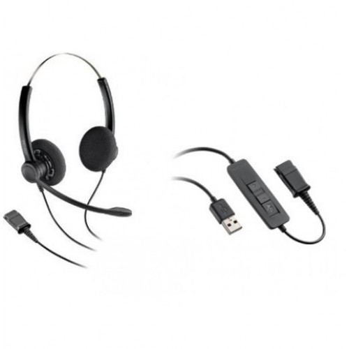 Practica SP12 Binaural Headset with CTA-100 Amplifier for most Desk Telephones 
