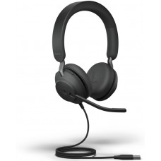 Jabra Evolve2 40 Stereo Wired On-Ear Headset