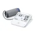 Beurer BM-95 Blood Pressure Monitor, front view showing digital blood pressure monitor with cuff and large display screen