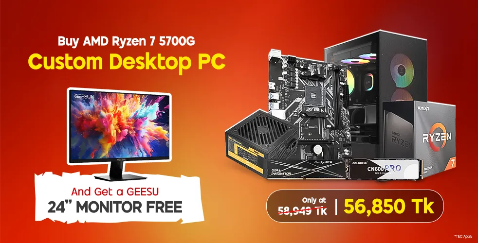 Ryzen 7 PC Home Banner