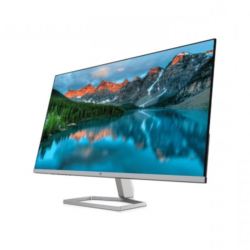 HP 31.5 LED Full HD FreeSync Monitor Silver & Black M32f - Best Buy