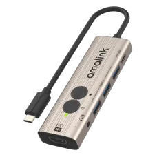 Amalink AL-UC123+ 6-in-1 Docking Station