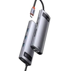 Baseus Metal Gleam Series 8-in-1 Multifunctional Type-C HUB