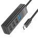 Hoco HB25 4-in-1 Type-C To USB Hub