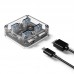 Orico MH4U-U3 4 Port USB 3.0 Transparent HUB