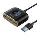 Baseus Square Round 4 in 1 Type A USB Hub Adapter