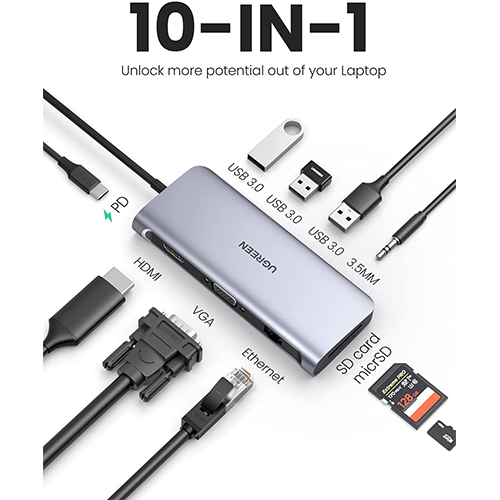 Ugreen CM179 10-IN-1 USB-C Multifunction HUB Price in Bangladesh