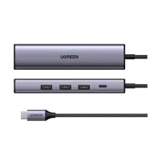 UGREEN CM475 5 in 1 Ethernet Adapter Hub #20932