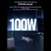 UGREEN CM888 connected to a charger and laptop, highlighting its 100W PD 3.0 surging fast charging capability.