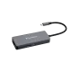 Verbatim Essentials 6 in 1 Multifunctional Type-C Hub With RJ45